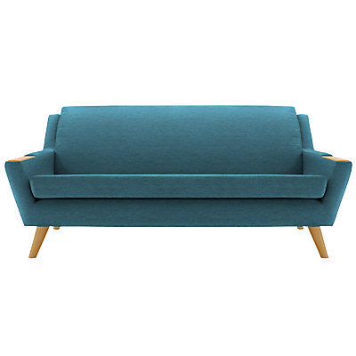 G Plan Vintage The Fifty Five Large 3 Seater Sofa Fleck Blue G Plan Vintage The Fifty Five Large 3 Seater Sofa Fleck Blue